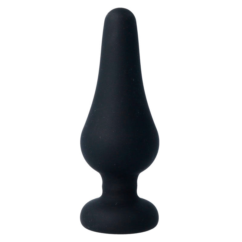 INTENSE - ANAL PLUG PIPO L BLACK SILICONE 13 CM