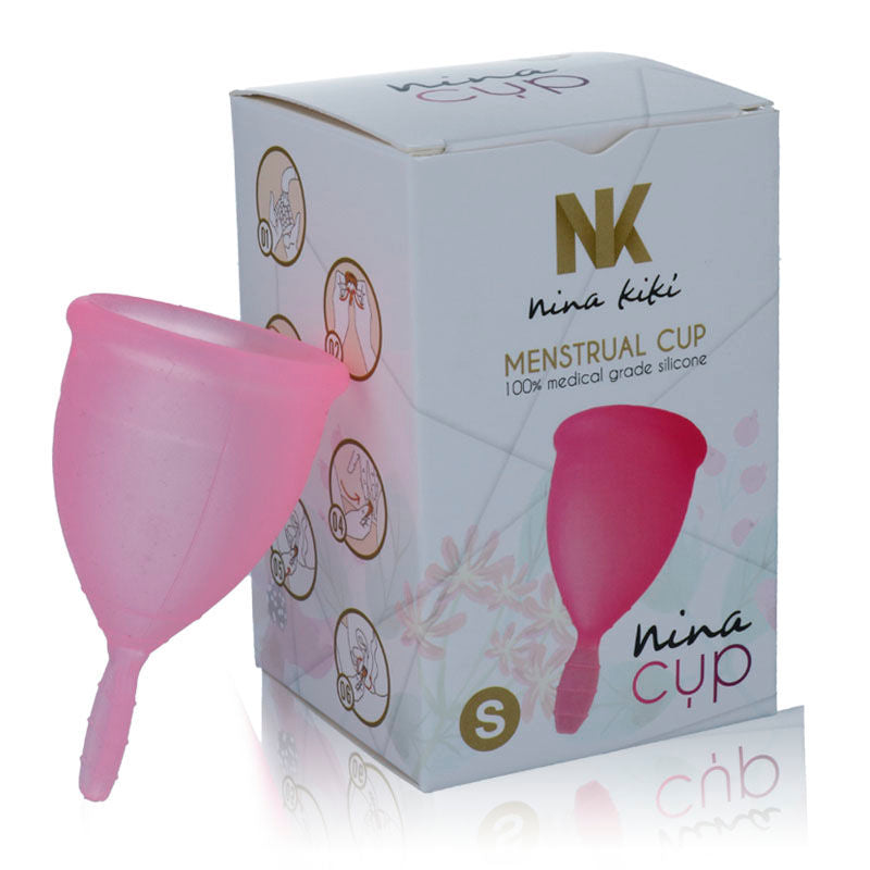 NINA KIKÍ - MENSTRUAL CUP PINK - SIZE S