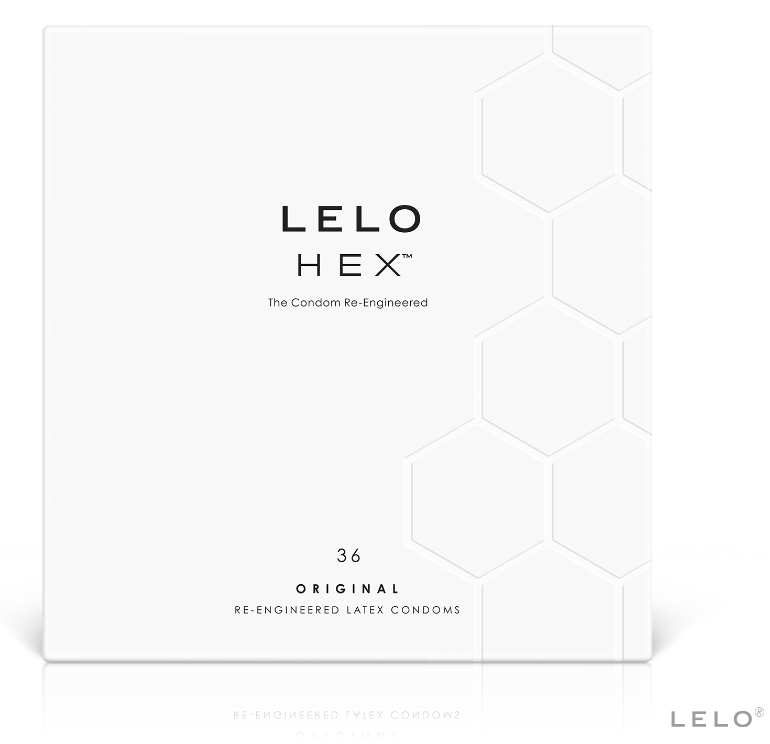 LELO - HEX CONDOM BOX 36 UNITS