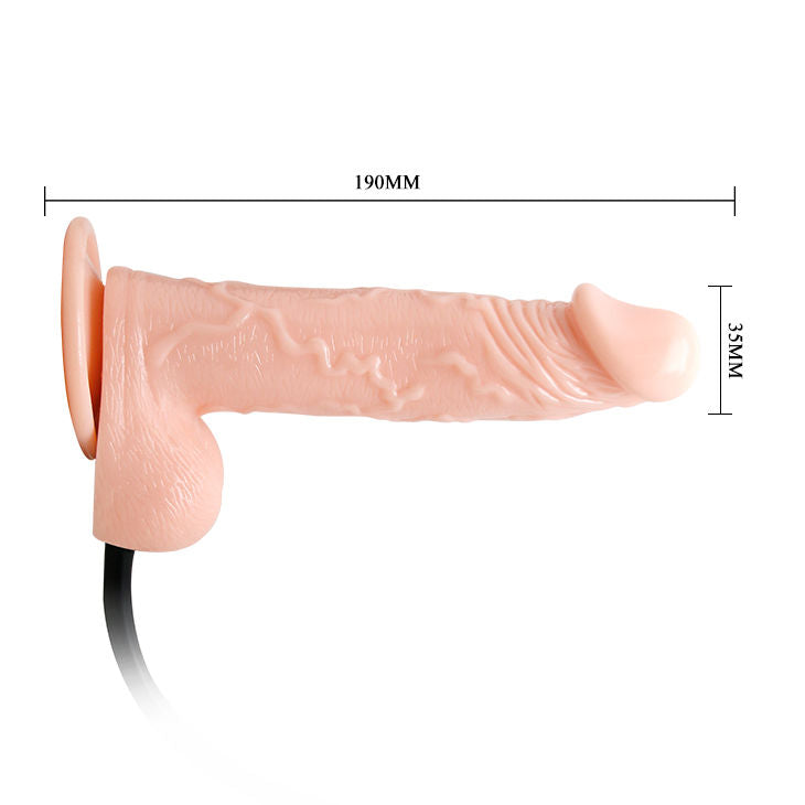 BAILE - REALISTIC VIBRATING AND INFLATABLE DILDO