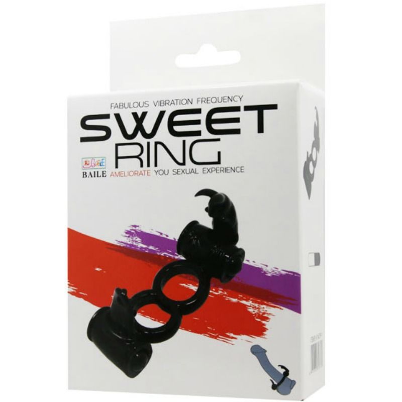 BAILE - SWEET RING DOUBLE RING WITH DOUBLE RABBIT