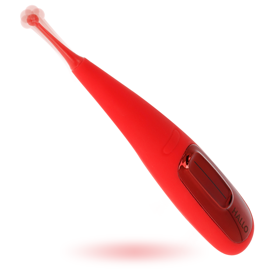 HALLO - FOCUS VIBRATOR RED