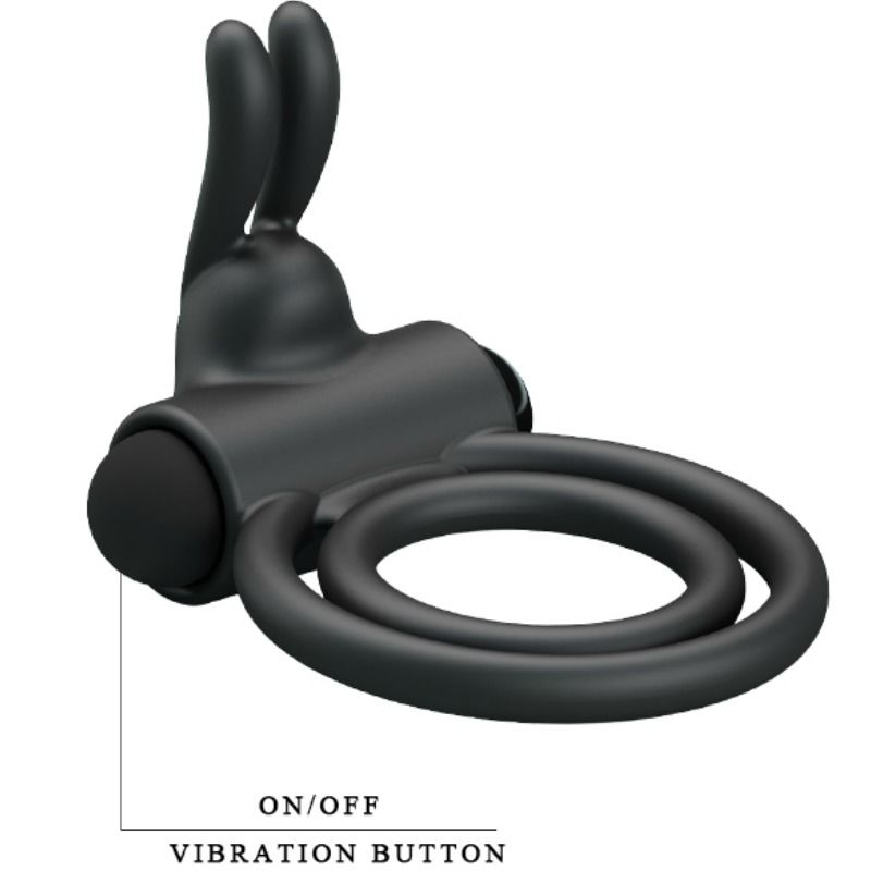 PRETTY LOVE - OSMOND SILICONE VIBRATOR RING