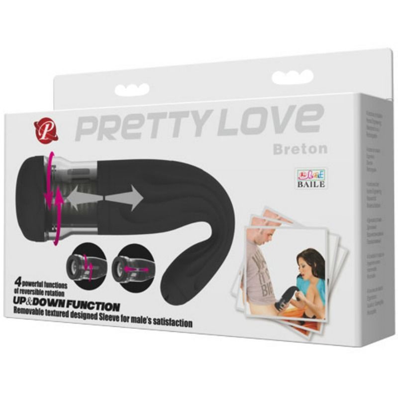 PRETTY LOVE - MALE BRETON MULTIFUNCTION MASTURBATOR