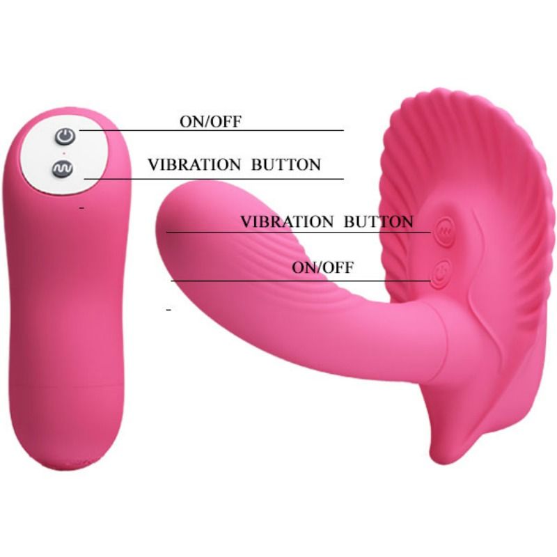 PRETTY LOVE - REMOTE CONTROL STIMULATING SHELL