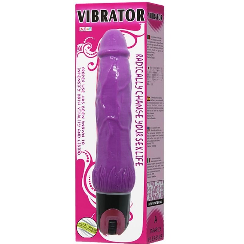 BAILE - DAAPLY PLEASURE MULTISPEED VIBRATOR PURPLE