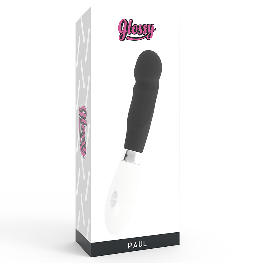 GLOSSY - PAUL VIBRATOR BLACK