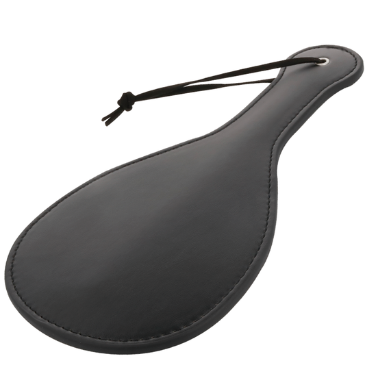 DARKNESS - ROUNDED BLACK FETISH PADDLE