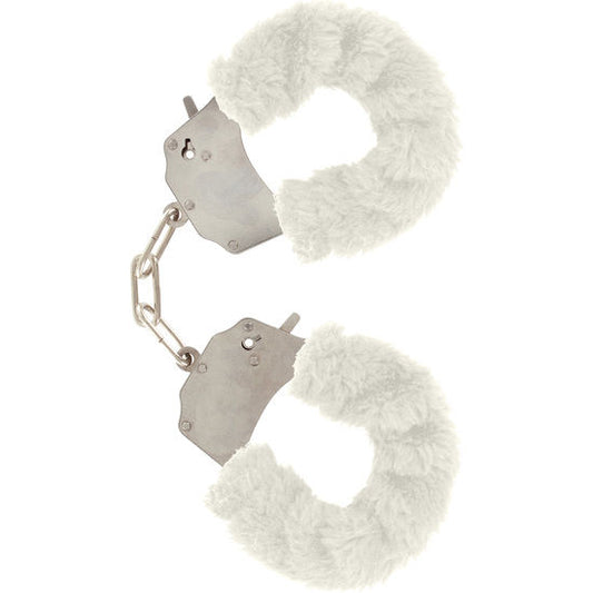 TOYJOY - FURRY FUN CUFFS BONDAGE WHITE