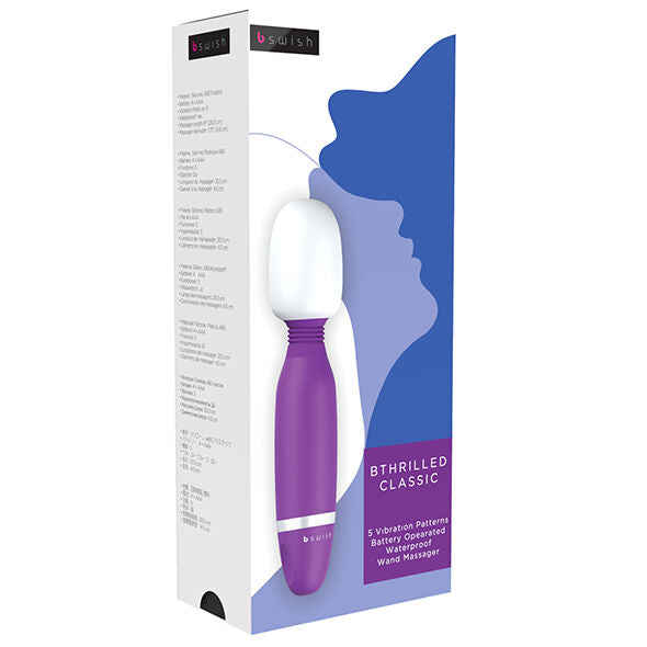 B SWISH - BTHRILLED CLASSIC LILAC MASSAGER