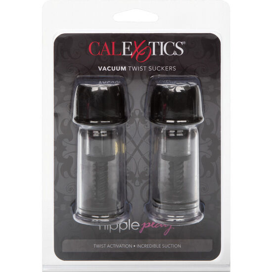 CALEXOTICS - VACUUM TWIST SUCKERS BLACK