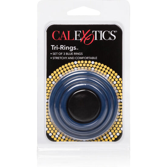 CALEXOTICS - TRI-RINGS BLUE