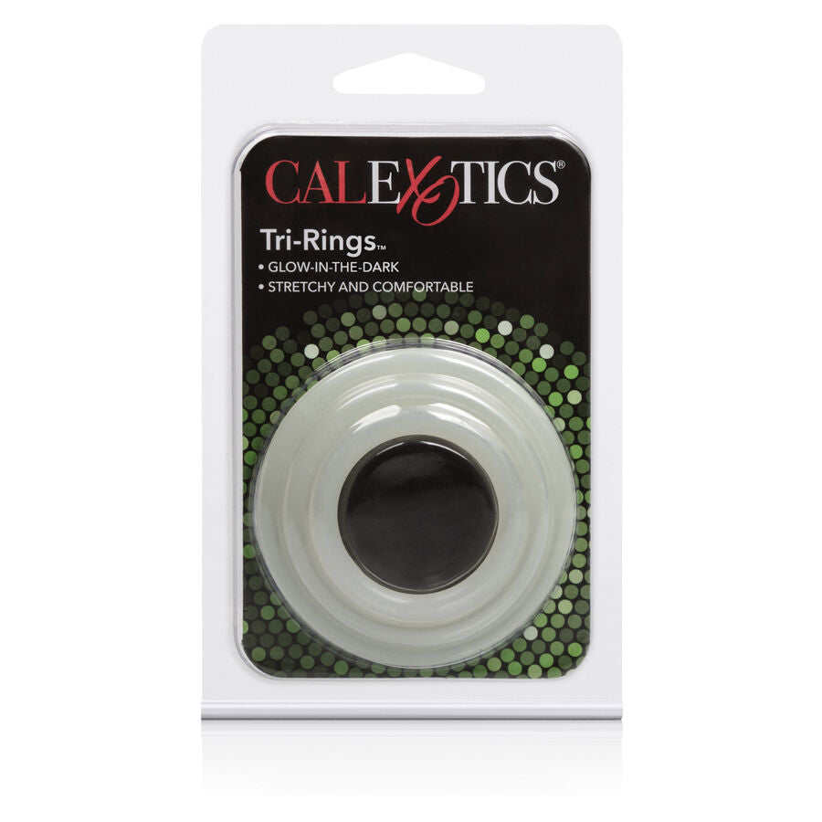 CALEXOTICS - TRI-RINGS GLOW IN THE DARK