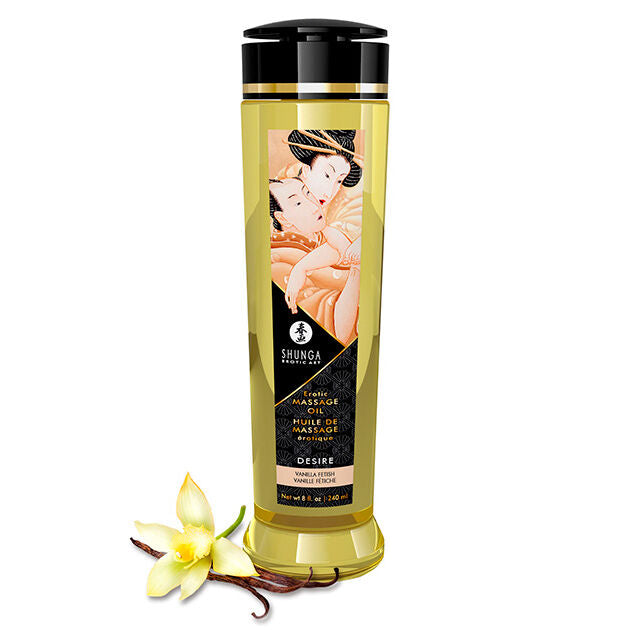 SHUNGA - DESIRE EROTIC MASSAGE OIL 240 ML