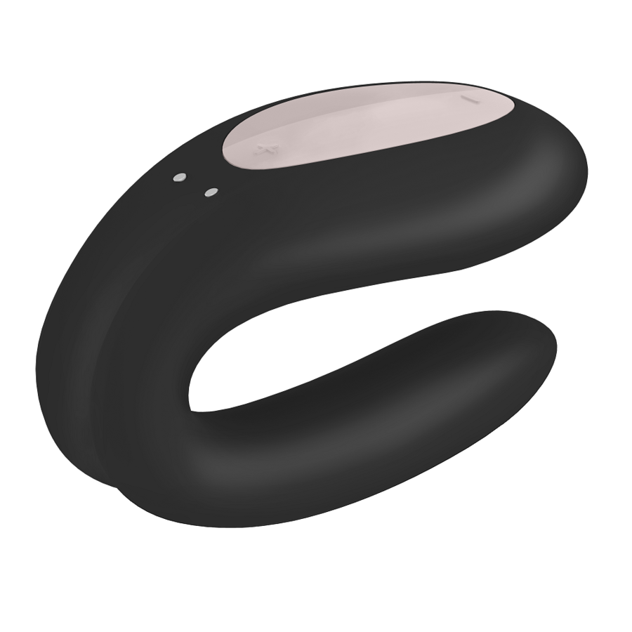 SATISFYER - DOUBLE JOY CON APP BLACK