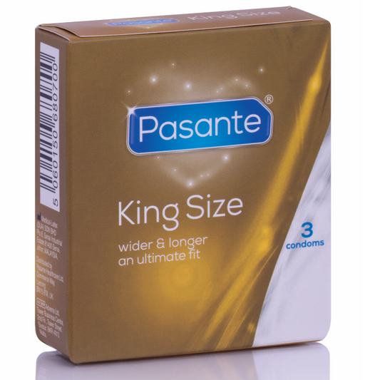 PASANTE - CONDOMS KING SIZE 3 UNITS