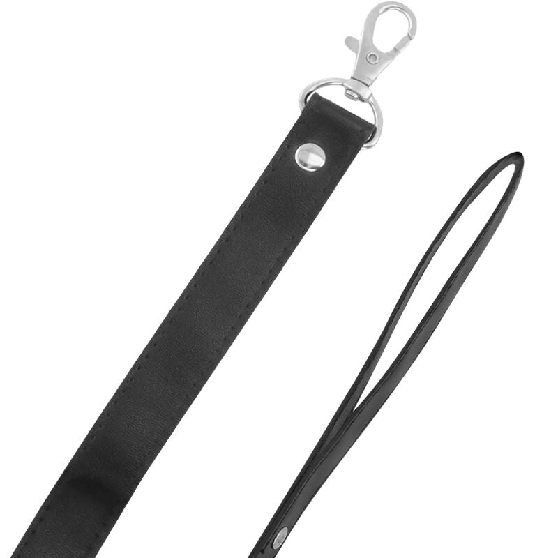 DARKNESS - BDSM COLLAR WITH BLACK LOCK