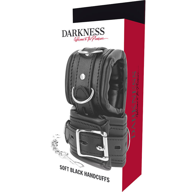 DARKNESS - PADDED BDSM HANDCUFFS