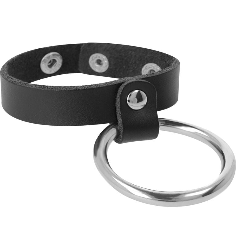 DARKNESS - METAL RING FOR THE PENIS AND TESTICLES