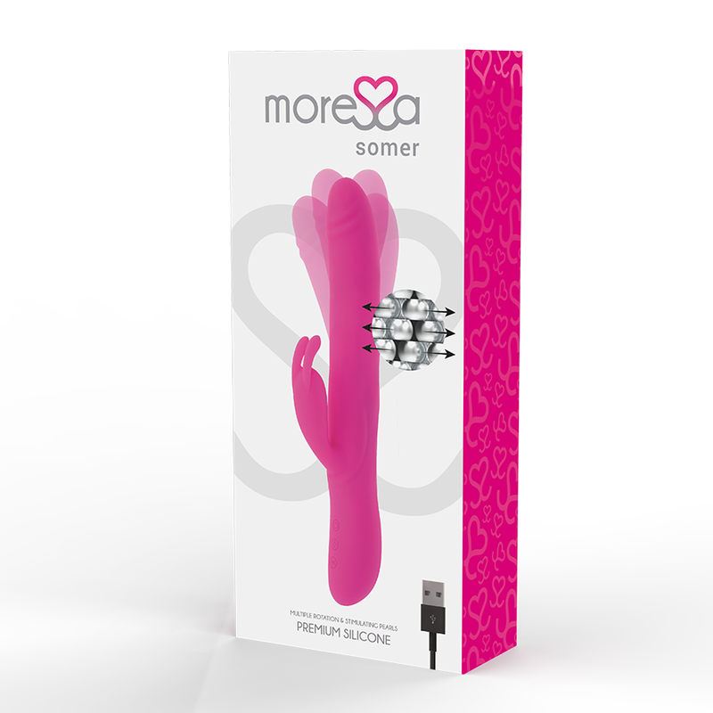 MORESSA - SOMER PREMIUM VIBRATOR WITH MULTIPLE ROTATION