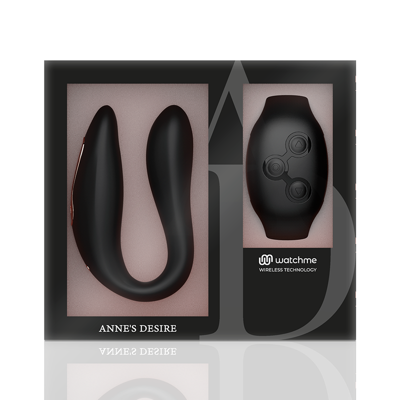 ANNE'S DESIRE - DUAL PLEASURE TECNOLOG A WATCHME BLACK