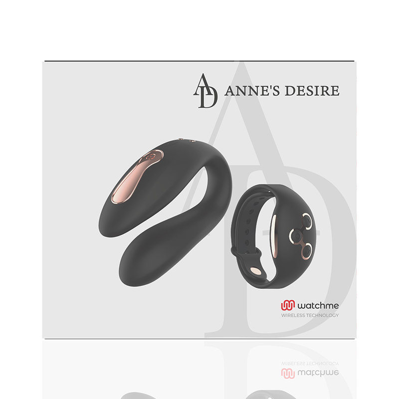 ANNE'S DESIRE - DUAL PLEASURE TECNOLOG A WATCHME BLACK/GOLD