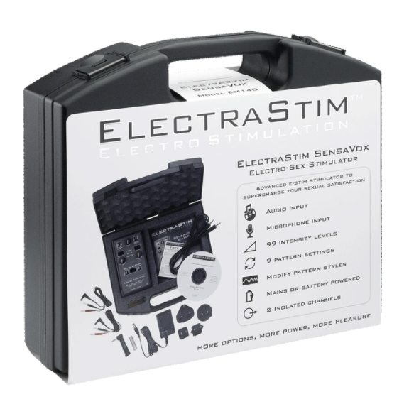 ELECTRASTIM - SENSAVOX E-STIM STIMULATOR