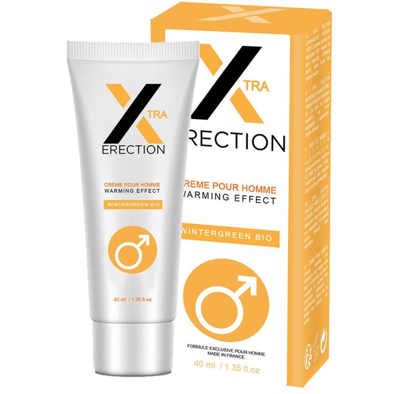 RUF - X ERECTION HEAT EFFECT ERECTION CREAM 40 ML