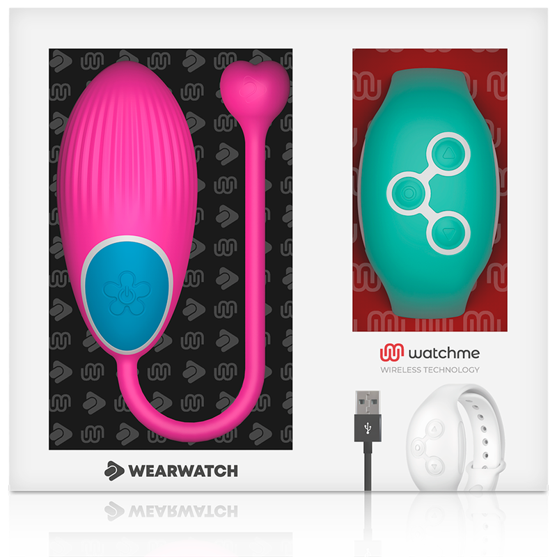 WEARWATCH - WATCHME TECHNOLOGY REMOTE CONTROL EGG FUCHSIA / SEAWATER