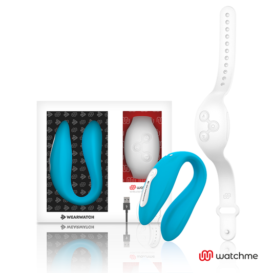 WEARWATCH - WATCHME DUAL TECHNOLOGY VIBRATOR INDIGO/SNOW